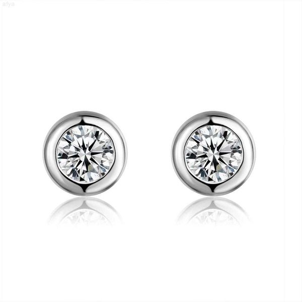 

1 carat vvs def moissanite diamond 14k 18k white gold stud wholesale, Golden