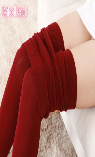 

whole mollad 2016 new brushed warm pants women wearing leggings female high elastic extra large trousers in autumnwinter 8 c7882960, Black