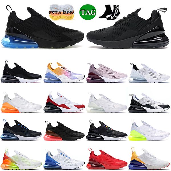 

designer 270 men running shoes women 270s black dot black bule white volt white gradients habanero red university red white men sports sneak
