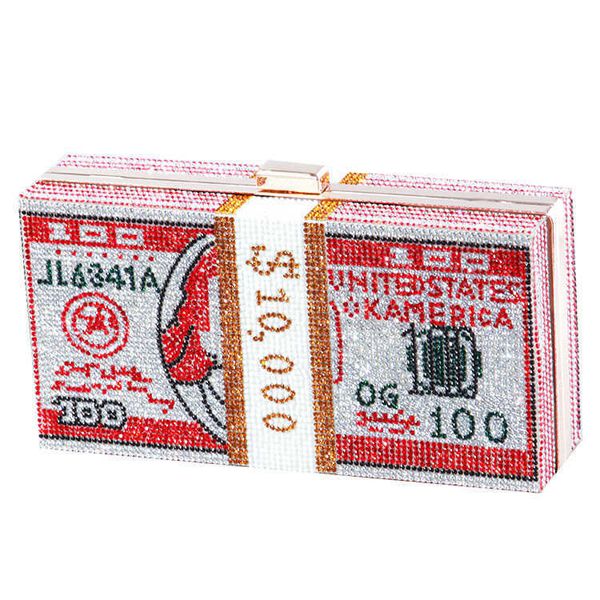 

us dollar bag new full diamond dinner women s dress hand evening 230804