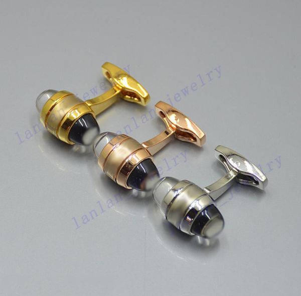 

4 colors luxury jewelry men039s cufflinks white flower french cuff links shirt oval shape m162390416, Silver