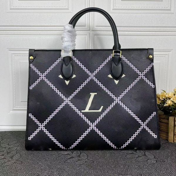 

2024 luxury designer bag 2pcs set women bags handbag shoulder classic naverfull fashion composite lady clutch the tote bag female