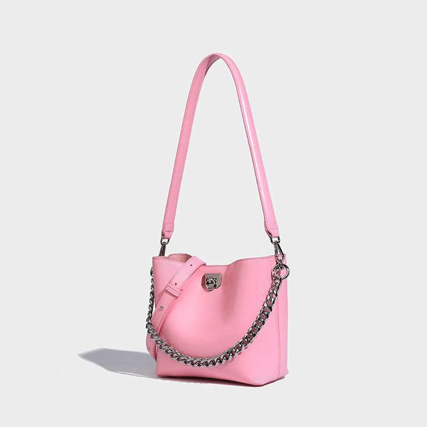 

chain bucket bag for women 2023 new high-end commuting underarm small with large capacity and versatile one shoulder crossbody 0808