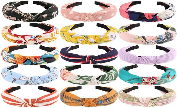 

new fabric headband women's wide-brimmed face wash hair band knotted multicolor headband3821762, Silver