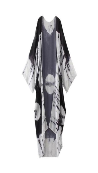 

2020 summer long kimono women chiffon kimono cardigan beach cover up contrast print loose casual blouse white blue yellow85952357696