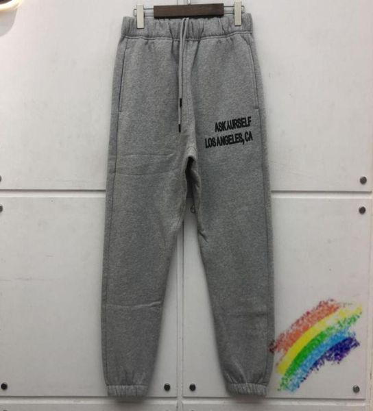 

men039s pants washed askyurself sweatpants men women quality vintage cross heavy fabric drawstring high street overalls6910948, Black