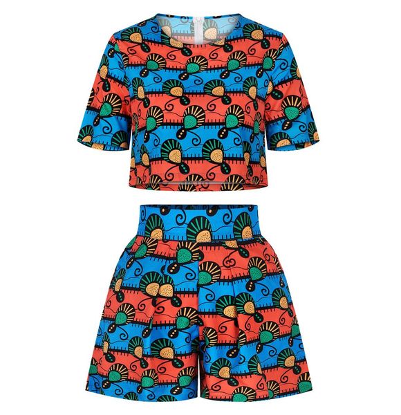 

2 piece sets african pants fashion ladies clothes dashiki print news africa dresses for women ankara style bazin plus cothing 4304244, White