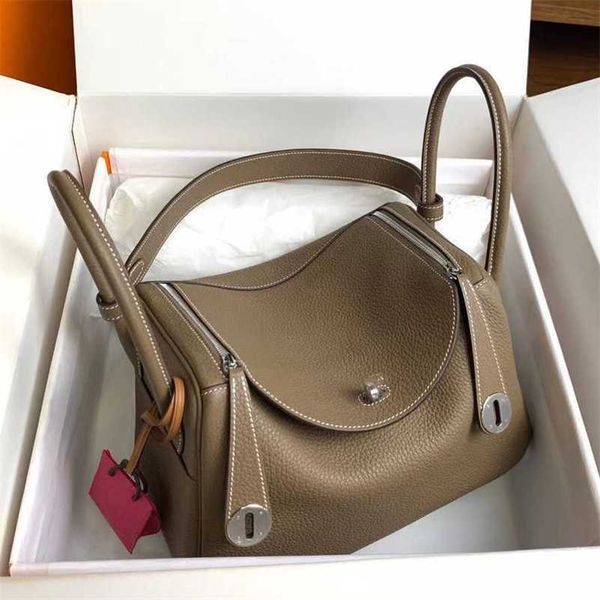 

lindys outdoor crossbody bags h ermess 5a totes spring new grain cow leather manual wax thread classic portable single shoulder pillowqq 6jg
