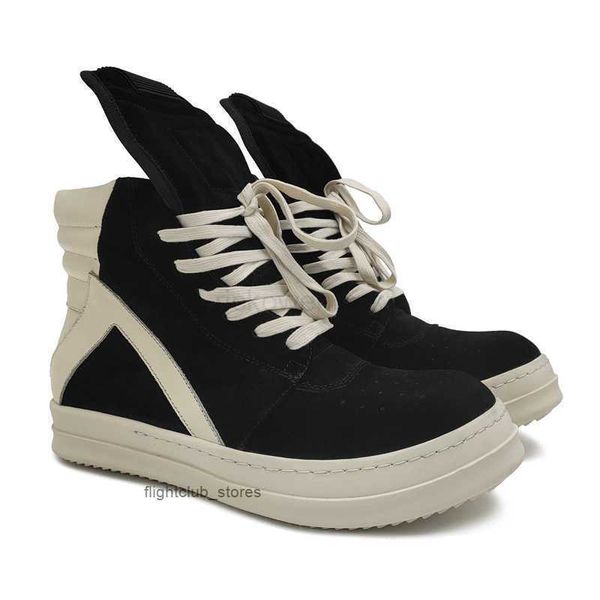 

owns ownes owenes owens sneakers men's casual shoes hip hop men's boots suede women's sneakers sqdz ricks, Black