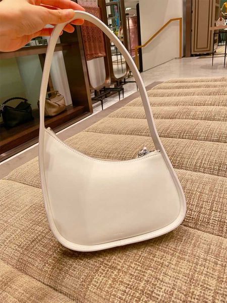 

the row half moon bag summer minimalist kendou same design one shoulder underarm bag leather handbag women's bag