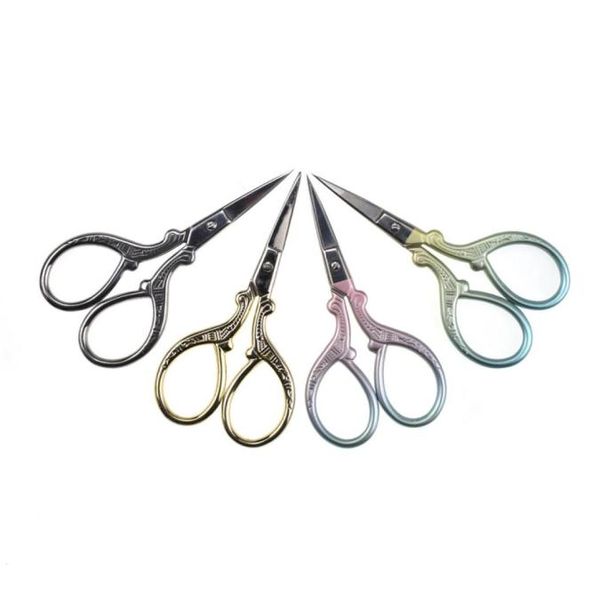 

sewing notions tools 4 colors small cross stitch scissors embroidery women tailors handcraft diy tool accessories1895115, Black
