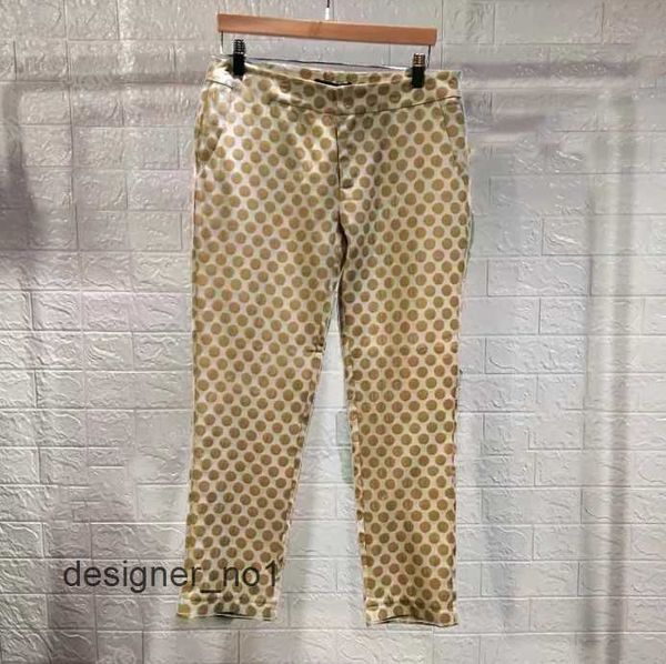 

20ss france latest spring summer fashion italy pant golden brown jacquard men women casual cotton baseball triangle pants''gg&#039, Black