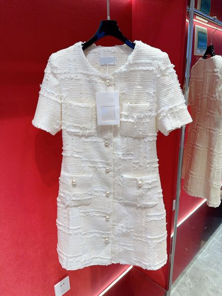 

womens dress european fashion brand white woolen mini dress, Black;gray