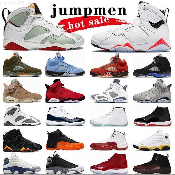 

basketball shoes with box 5s 6 7s 12s 13s cherry 11s cool 11 6s flint space jam cactus jack jumpman 7 cement grey sneakeskin unc bred mens w, Black
