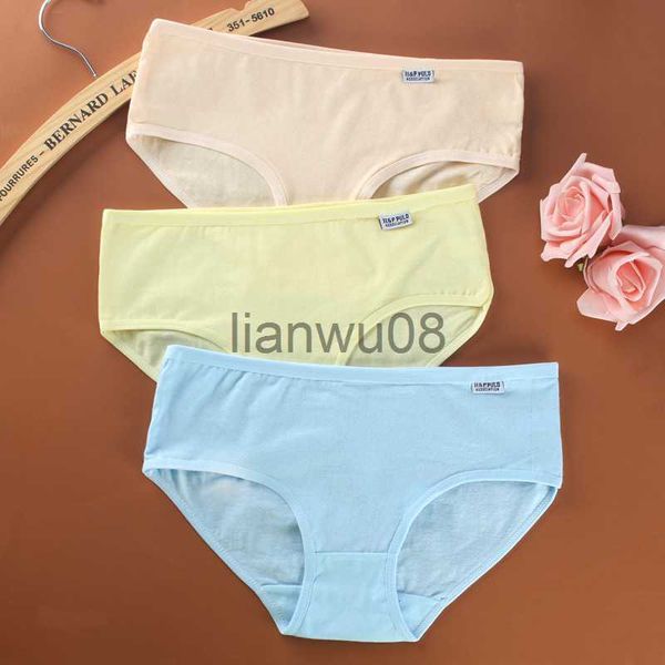 

panties 3pclot underwear female cotton solid color briefs ms low waist breathable summer students yfp90 x0804, Camo