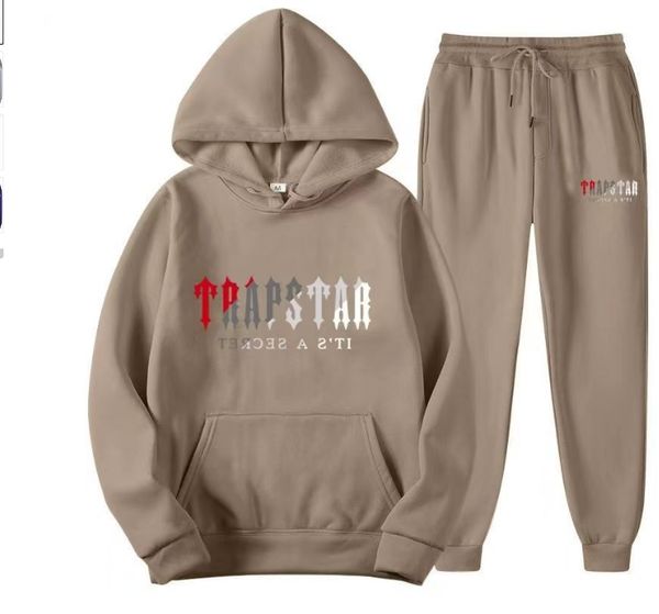 

mens tracksuits tracksuit mens nake tech trapstar track suits europe american basketball football rugby twopiece with womens casual sweatshi, Gray