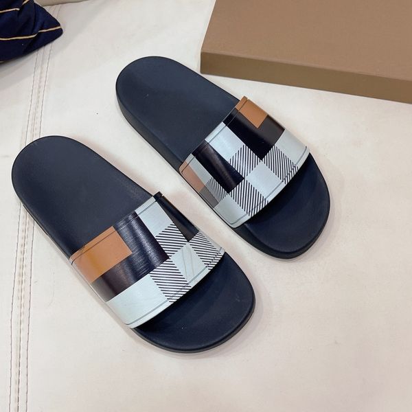

designer sandal fashion thick sole slipper brand women's slide sandal with lnterlocking g indoor home 0804, Black