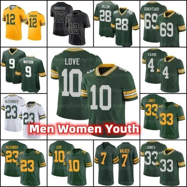 

love aaron jones football jersey jaire alexander randall cobb aj dillon david bakhtiari lazard crosby quay green bayes packer walker christi, Black;red