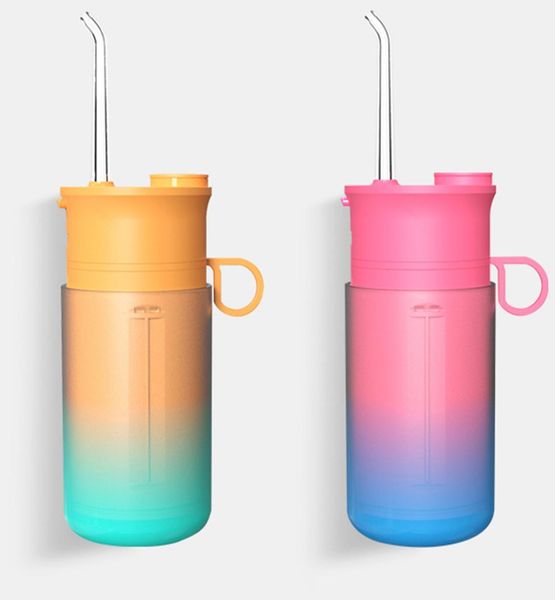 

smart electric toothbrush oral irrigator portable household handheld pulse water floss retractable tooth oral cleaner4338437