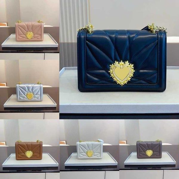 

dgbag lady crossbody bags designer bag 7 colors women chain luxury handbag fashion classic love metal sheet phone coin purse totes