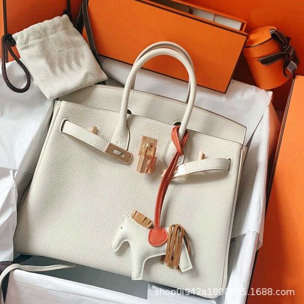 

h ermes brikis's handbags wholesale 2023 new tide layer cowhide litchi pattern bag togo women's handbag shoulder crossbody big wit