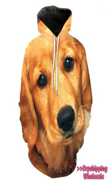 

casual women hoodies golden retriever jumper pullover customized long sleeve shirt hoodie drop 2019 new 14054673, Black
