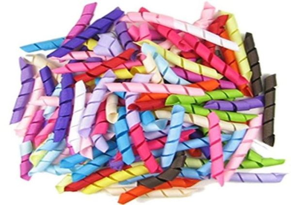 

196 colors available hipgirl boutique grosgrain korker ribbon for hair bowsribbon shirt pony holders 25quot solid 1003097603017302980, Slivery;white