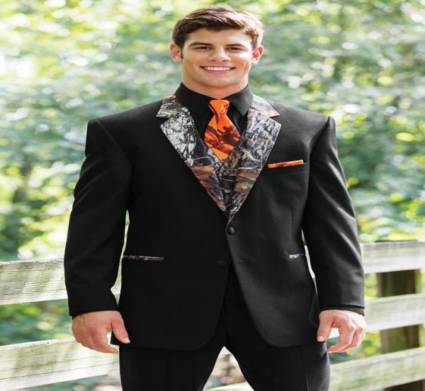 

fashionable two button black groom tuxedos notch lapel groomsmen man suits mens wedding suits jacketpantsvest 5336851174, Black;gray