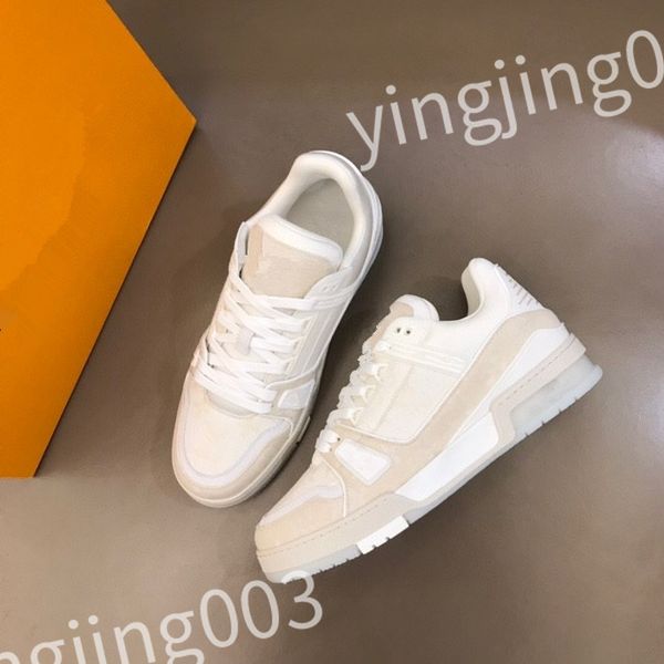 

2023 luxury designer sneakers classic men trainer casual shoes vintage platform trainers denim shoes rubber canvas leather sneaker rd220803, Black