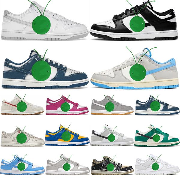 

low designer running shoes panda black white university blue industrial grey fog otomo pale ivory safari mix triple pink mens trainers run w