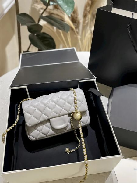

2023 new mirror designer flip bag cross body bag mini mouth cover bag women's cross body bag shoulder bag, makeup bag, simple and elega