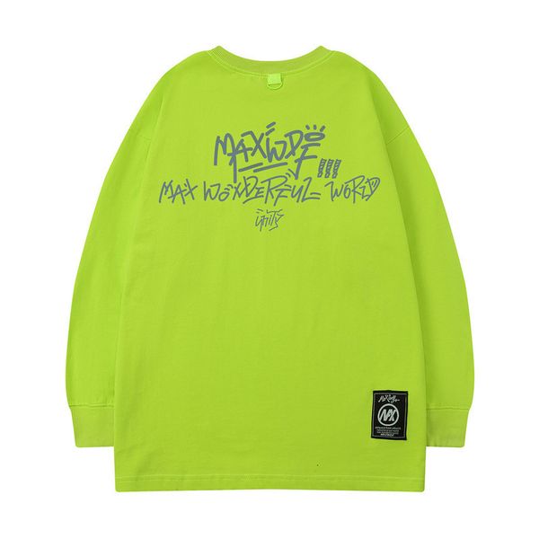 

men's hoodies sweatshirts spring and autumn hip hop oversize round neck long sleeved high street breathable loose m2xl 230804, Black