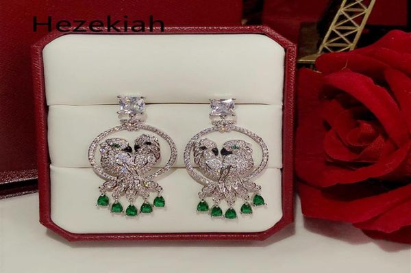 

hezekiah s925 silver northern europe parrot earrings personality women039s earrings dance party superior quality5705595, Golden
