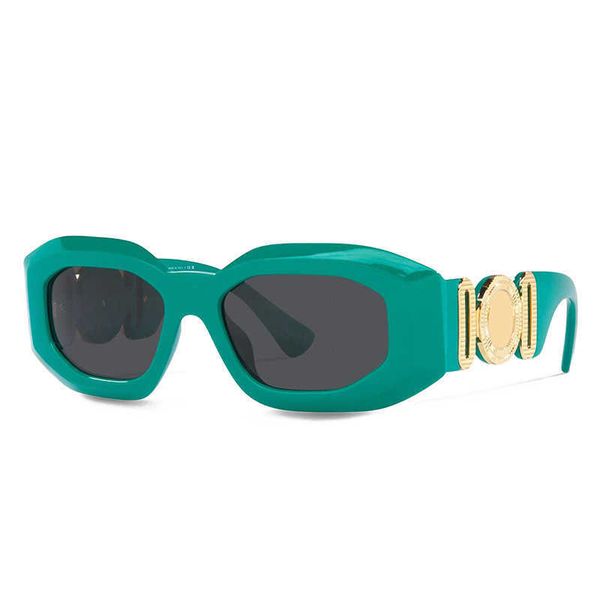 

5375 new fashion men's and women's ins style small frame square popular trend sunglasses, White;black