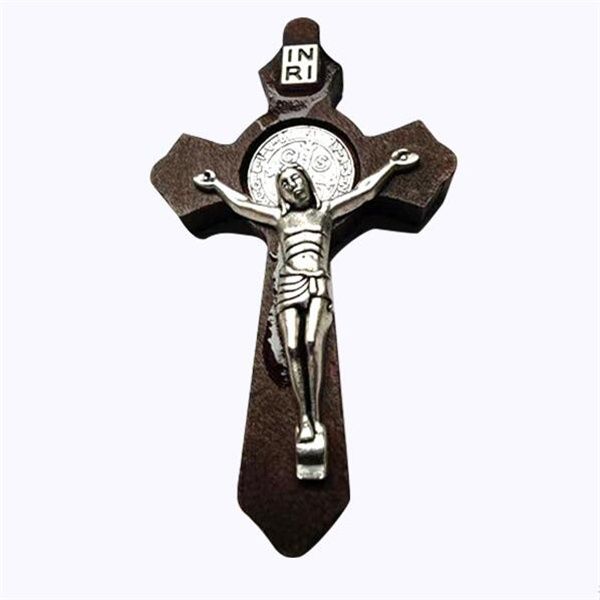 

cross necklace leather rope cross pendant necklace fashion jewelry, Silver