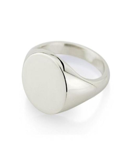 

custom engravable solid 925 sterling silver signet rings mens wedding band personalize anniversary jewelry gift for vip link 201003144781, Golden;silver