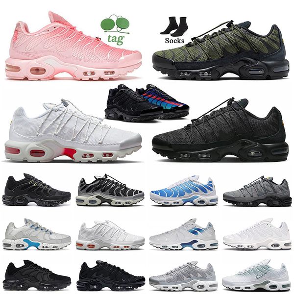 

2023 plus tn atlanta tnplus running shoes white red tns utility black refletive atlanta women mens athletic sports trainers airs terrascape