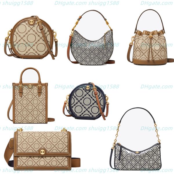 

designer cosmetic bags canvas leather bucket bag shoulder bags women bags crossbody tote mini purse pochette luxury clutch bags handbags