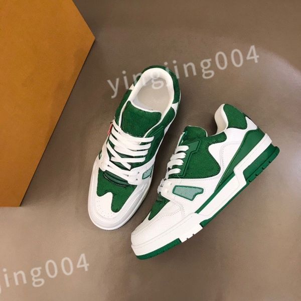 

2023 man woman downtown leather sneakers sporty shoes wholesale white black blue casual shoe rubber sole trainer sneaker size 39-45 rd0803