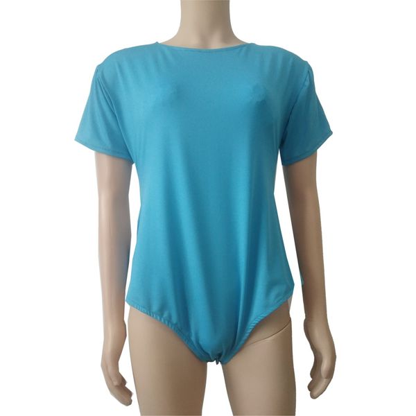 

women's ballet dance wear sleeveless catsuit costumes tight jumpsuit spandex bodysuit crotch with concealed buckle custom made, Black