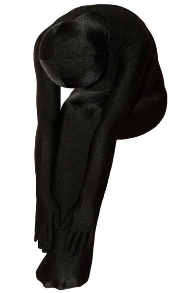 

freak black lycra elastic full bodysuit mummy sleepingbag sxxl9900883