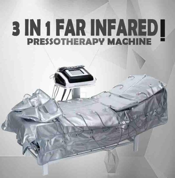 

3 in 1 far infrared pressotherapy ems electric muscle stimulation sauna air pressure pressotherapy lymph drainage body slimming ma5135636