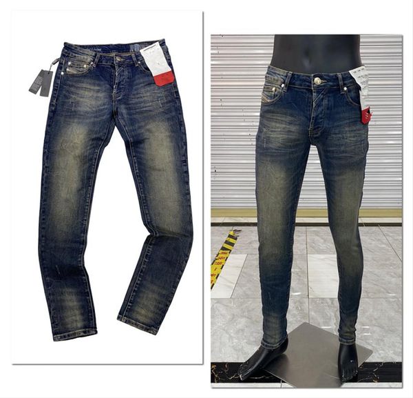 

20s mens designer casual straight jeans new arrival slim skinny jeans fashion designer mens hip hop skinfriendly den5432535, Blue