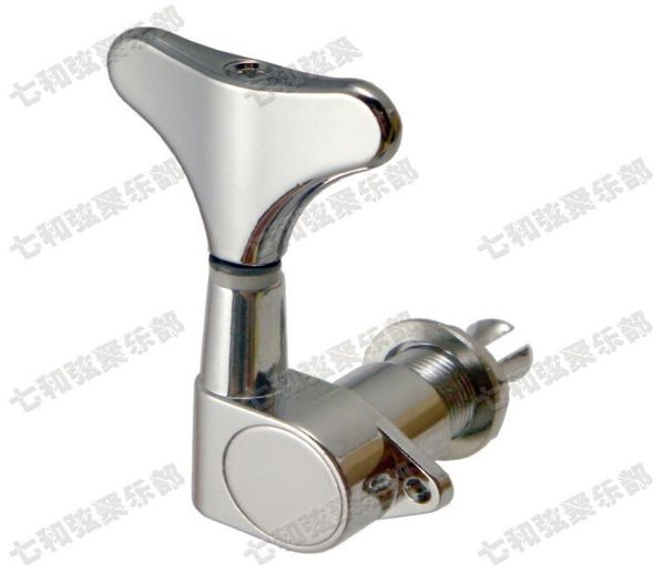 

silver guitar accessories for bass guitar strings tuning peg keys tuners guitar parts 4r 4l 2r2l6138446