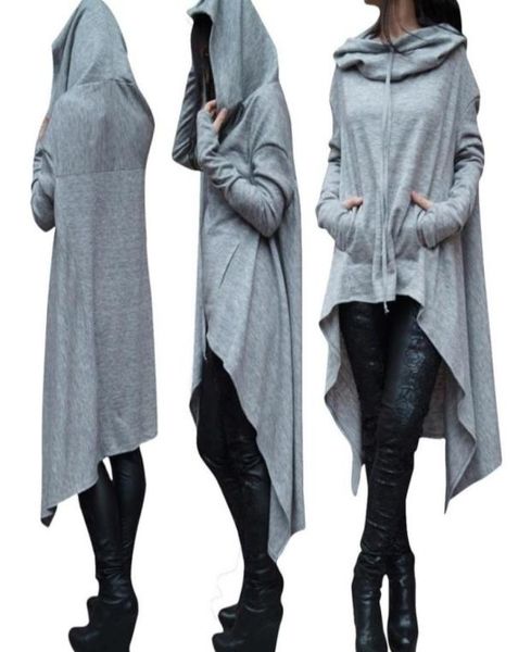 

fashion long sleeve hoodies jackets women fashion solid casual coat autumn blouses sweatshirts pullover outwear jumper women clot73194759, Black