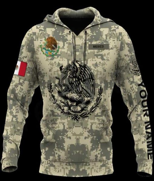 

men039s hoodies sweatshirts mexico army flag skull veteran suits military camo 3dprint menwomen casual funny pullover jacket9350409763964, Black