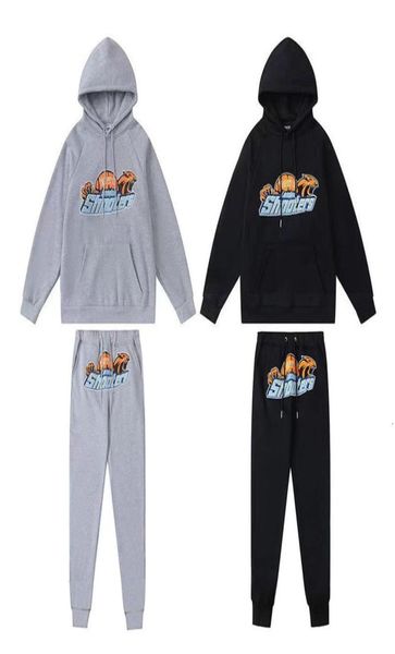 

men039s tracksuits autumn men shooters hoodie set women tracksuit pant sets black winter oversized brand sports suit p1452935, Gray