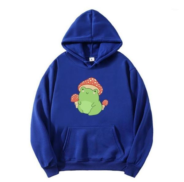 

women039s hoodies sweatshirts cute frog mushroom hat print funny sweatshirt plus size fleece harajuku pullovers kawaii hoodie1454050, Black