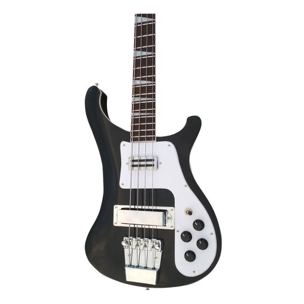 

customized 4 strings black 4003 ricken electric backer bass