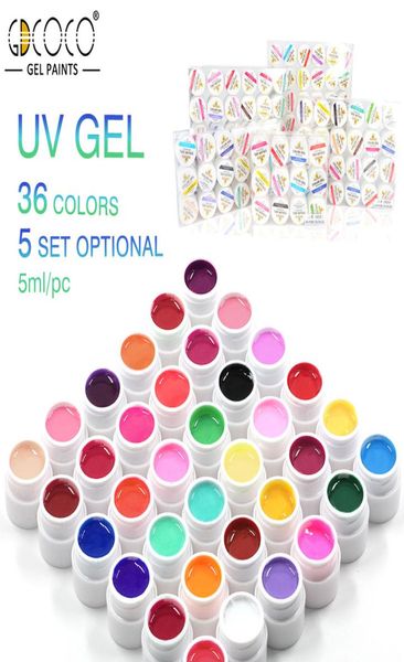 

5ml pure color painting gel soak off uv led nail gel polish paint canni original nail art design professional5118064
